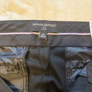 Banana Republic Logan Black Women's Dress Pants